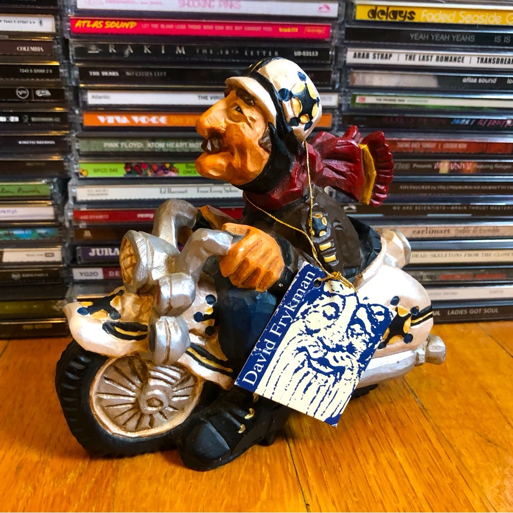 David Frykman ‘The Patrolman’ Wood Carving